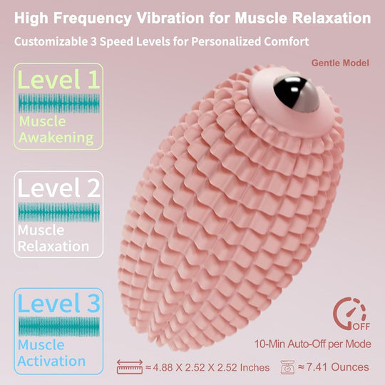 Yoga Fitness Deep Massage Relax Olive Fascia Silicone Massage Ball Roller for Arm Foot Body Waist