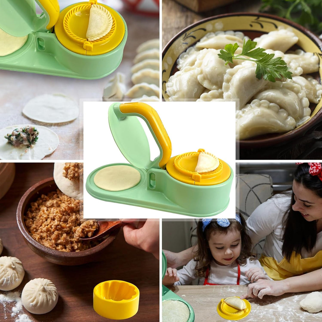 Multifunctional DIY Dumpling Skin Dough Presser (MOQ 10 Sets)