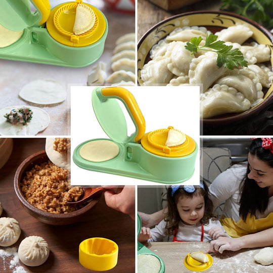 Multifunctional DIY Dumpling Skin Dough Presser (MOQ 10 Sets)