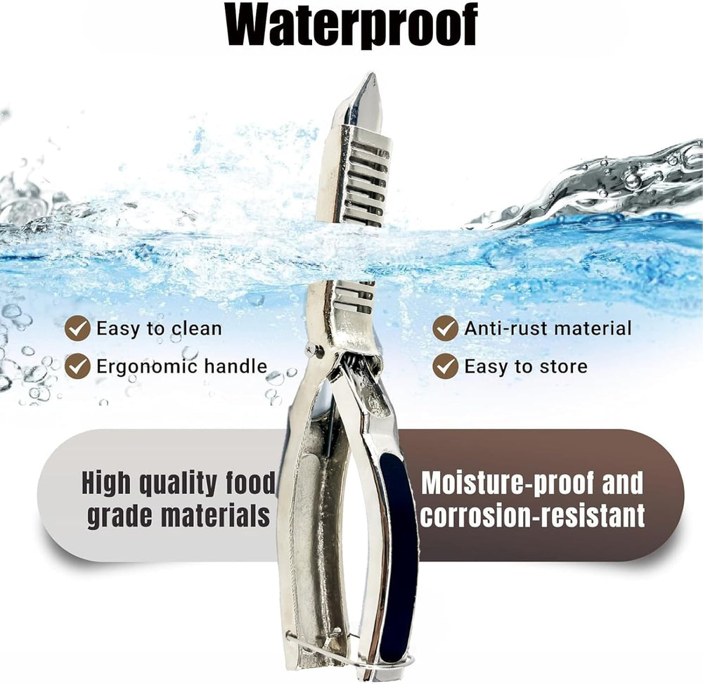 Stainless Steel Rib Prep Tool Membrane Remover, Ergonomic Rib Skinner for BBQ Accessories (MOQ 10 Sets)