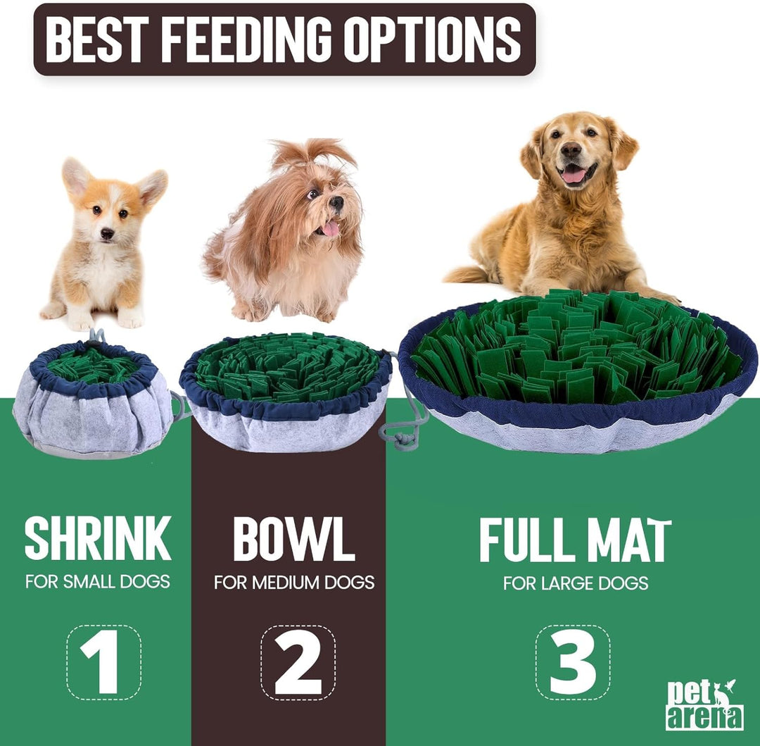 Adjustable Interactive Puzzle Toy for Large & Small Breed Slow Feeder