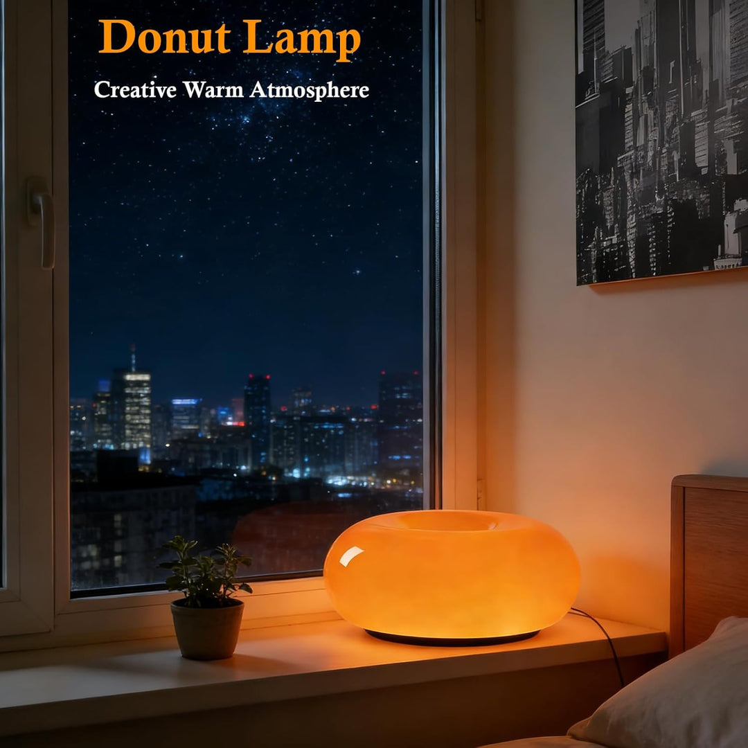 Modern Dimmable Ambient Table Lamp with Touch & Remote Control – Warm LED Mood Light for Bedroom, Living Room & Nightstand