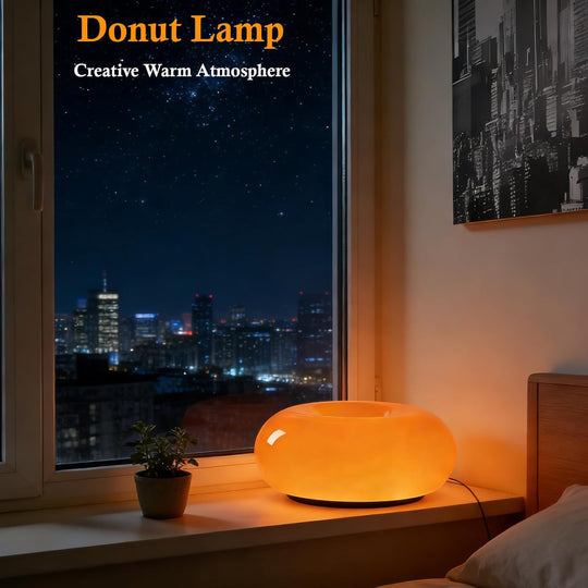 Modern Dimmable Ambient Table Lamp with Touch & Remote Control – Warm LED Mood Light for Bedroom, Living Room & Nightstand