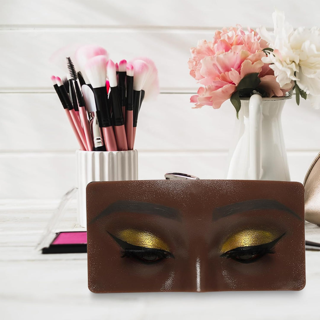 Professional Silicone 3D Eyebrow Eye Makeup Training Practice Skin Makeup Tool (MOQ 10 Sets)