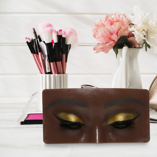 Professional Silicone 3D Eyebrow Eye Makeup Training Practice Skin Makeup Tool (MOQ 10 Sets)