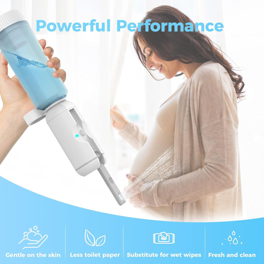 Personal Handheld Bidet Electric Foldable Pocket Spray Rechargeable Portable Smart Travel Bidet (MOQ 10 Sets)