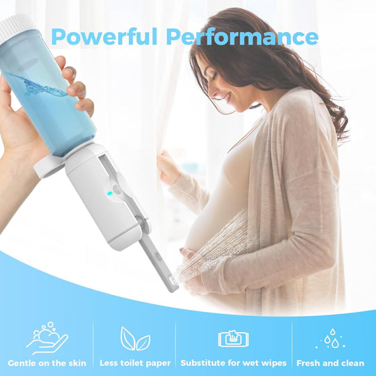 Personal Handheld Bidet Electric Foldable Pocket Spray Rechargeable Portable Smart Travel Bidet (MOQ 10 Sets)