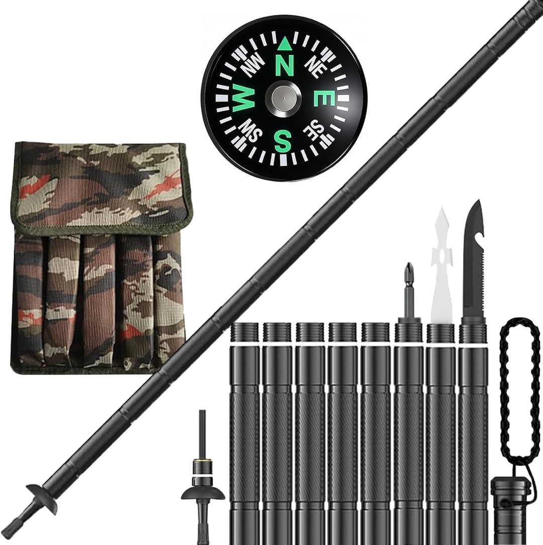 Lightweight Collapsible Walking Adjustable Foldable Walking Trekking Poles