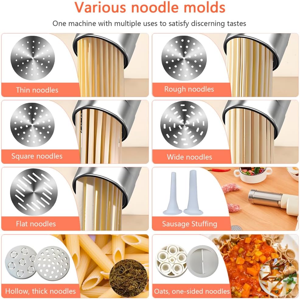Kitchen Appliances Wireless Chargeable Portable Electric Small Handheld Automatic Noodles Making Machine