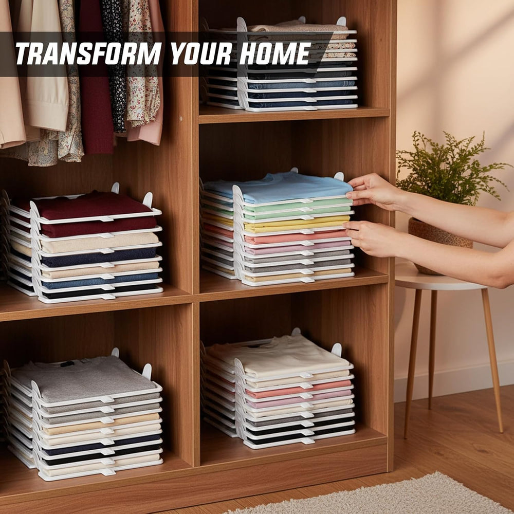 Fold Board Clothes Organization System Shirt Folder (MOQ 10 Sets)