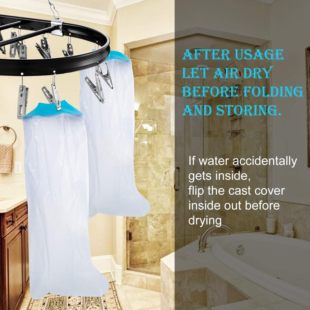 Soft Reusable Comfortable Watertight Seal Waterproof Cast Cover (MOQ 10 Sets)