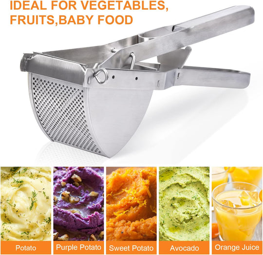 Potato Ricer Triangle Stainless Steel Potato Masher (MOQ 10 Sets)