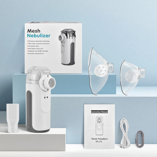 Handheld Nebulizer for Travel and Household Use with 1 Set Accessories (MOQ 10 Sets)