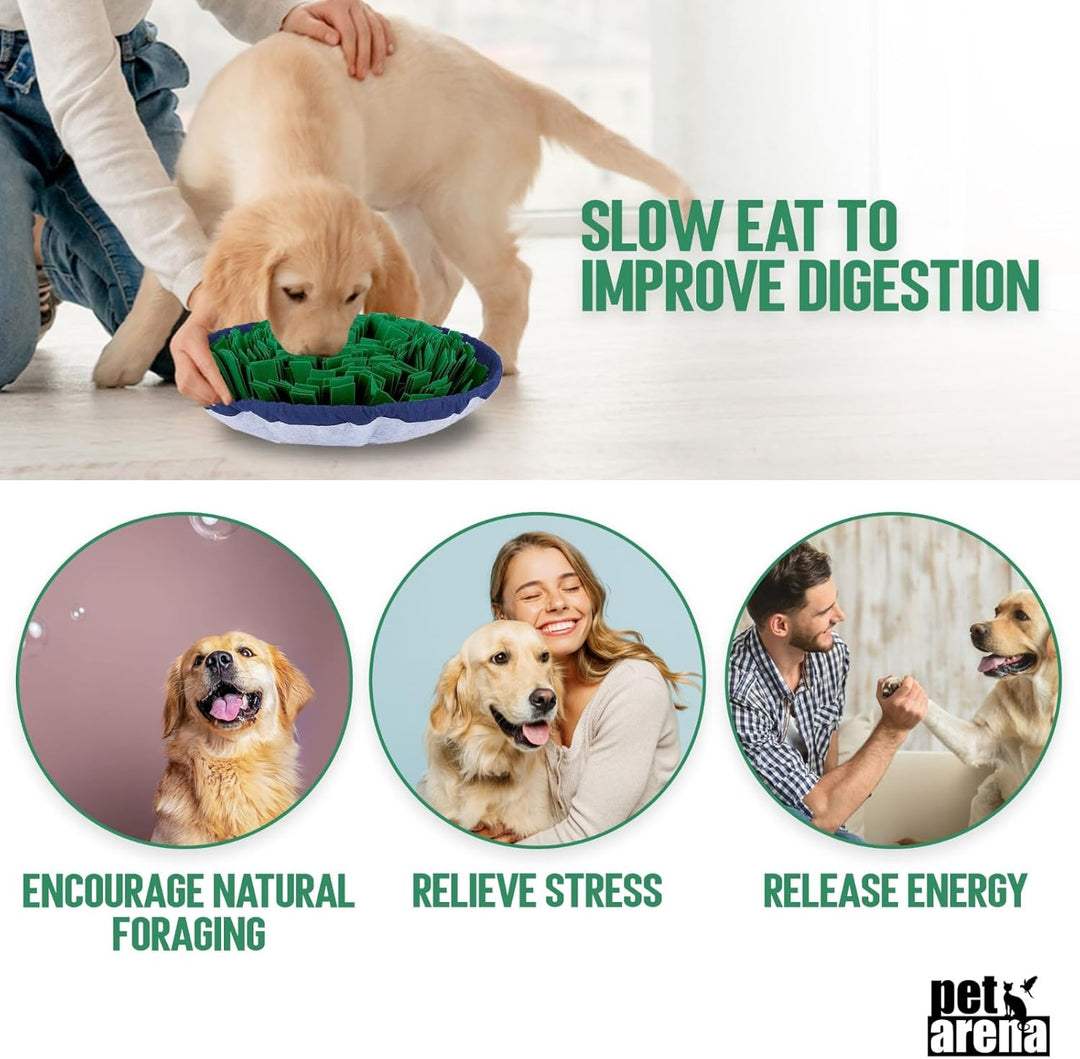 Adjustable Interactive Puzzle Toy for Large & Small Breed Slow Feeder