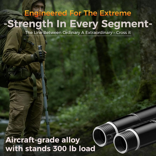 Lightweight Collapsible Walking Adjustable Foldable Walking Trekking Poles