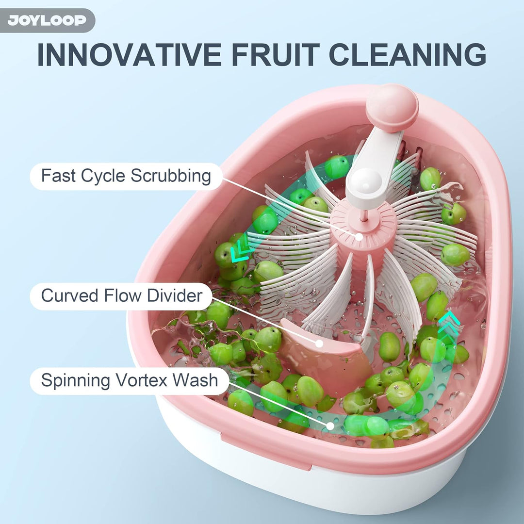 Fruit Cleaner Spinner With Fruit Washer Bowl (MOQ 10 Sets)