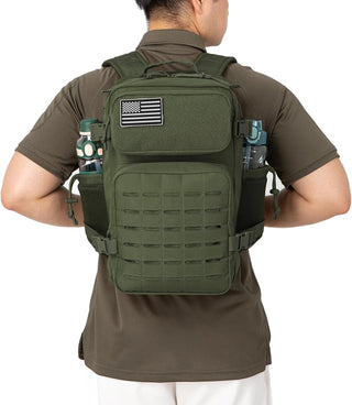 Military Tactical Backpack For Men Molle Daypack 3 Day Bug Out Bag Hikin (MOQ 10 Sets)