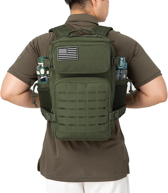 Military Tactical Backpack For Men Molle Daypack 3 Day Bug Out Bag Hikin