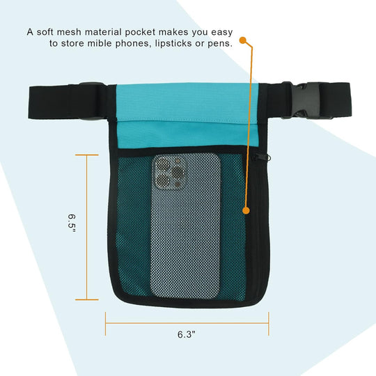 Adjustable Waterproof Polyester Massage Bottle Holster Oil Belt Bag