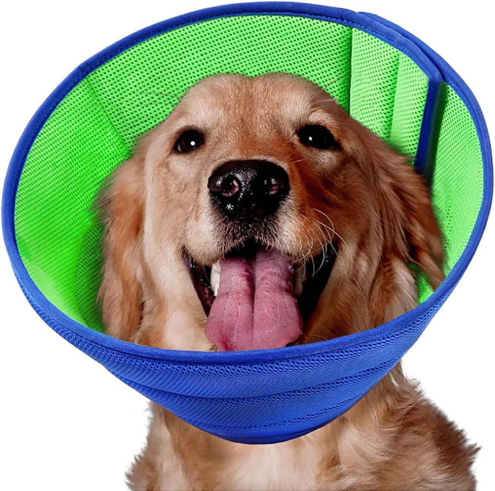 Breathable Soft Recovery Dog Cone Collar for Pets (MOQ 10 Sets)