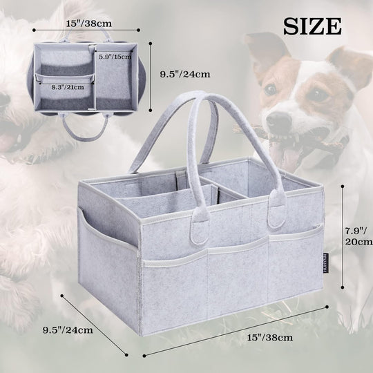 Dog Grooming Supplies Organizer, Travel Outdoor  Pet Grooming Tote, (MOQ 10 Sets)