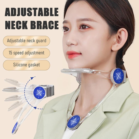 Cervical Collar Made of Plastic for Correcting Forward Head Posture and Relieving Neck Pain (MOQ 10 Pcs)