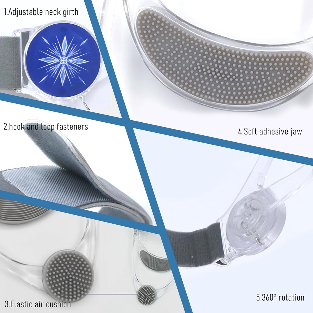 Cervical Collar Made of Plastic for Correcting Forward Head Posture and Relieving Neck Pain (MOQ 10 Pcs)