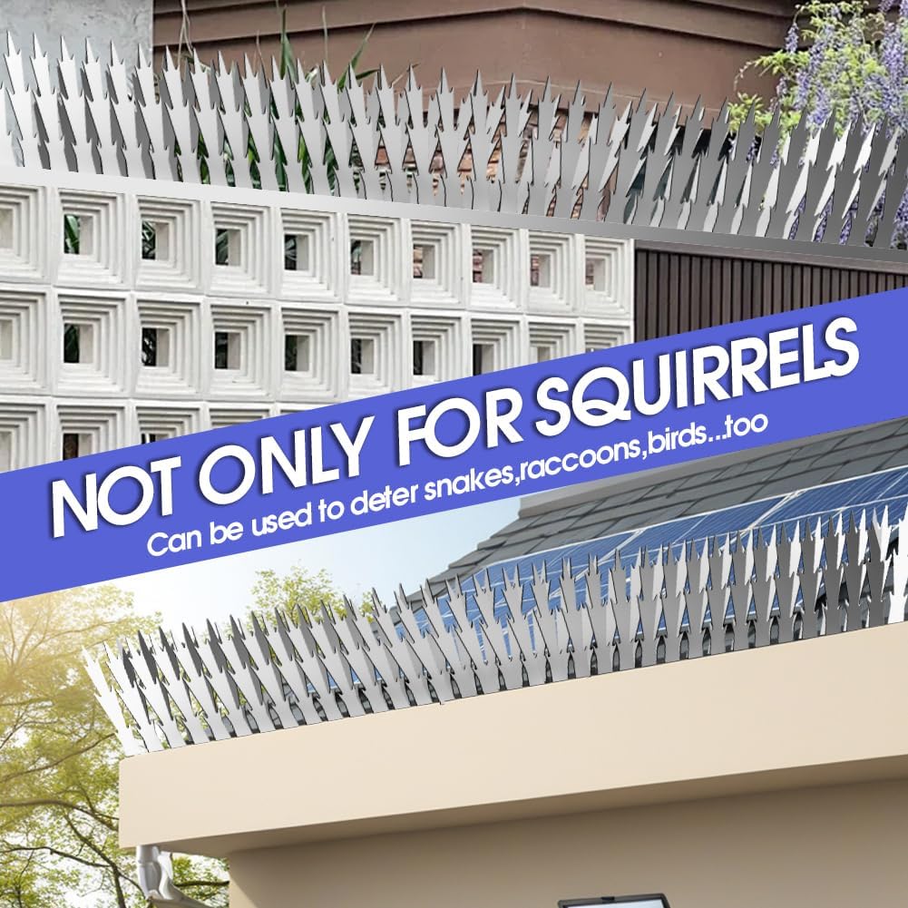 Outdoor Stainless Steel Garden Fence Spikes and Wall