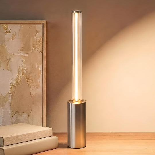 Modern Rechargeable LED Tube Table Lamp – Minimalist Ambient Desk Light