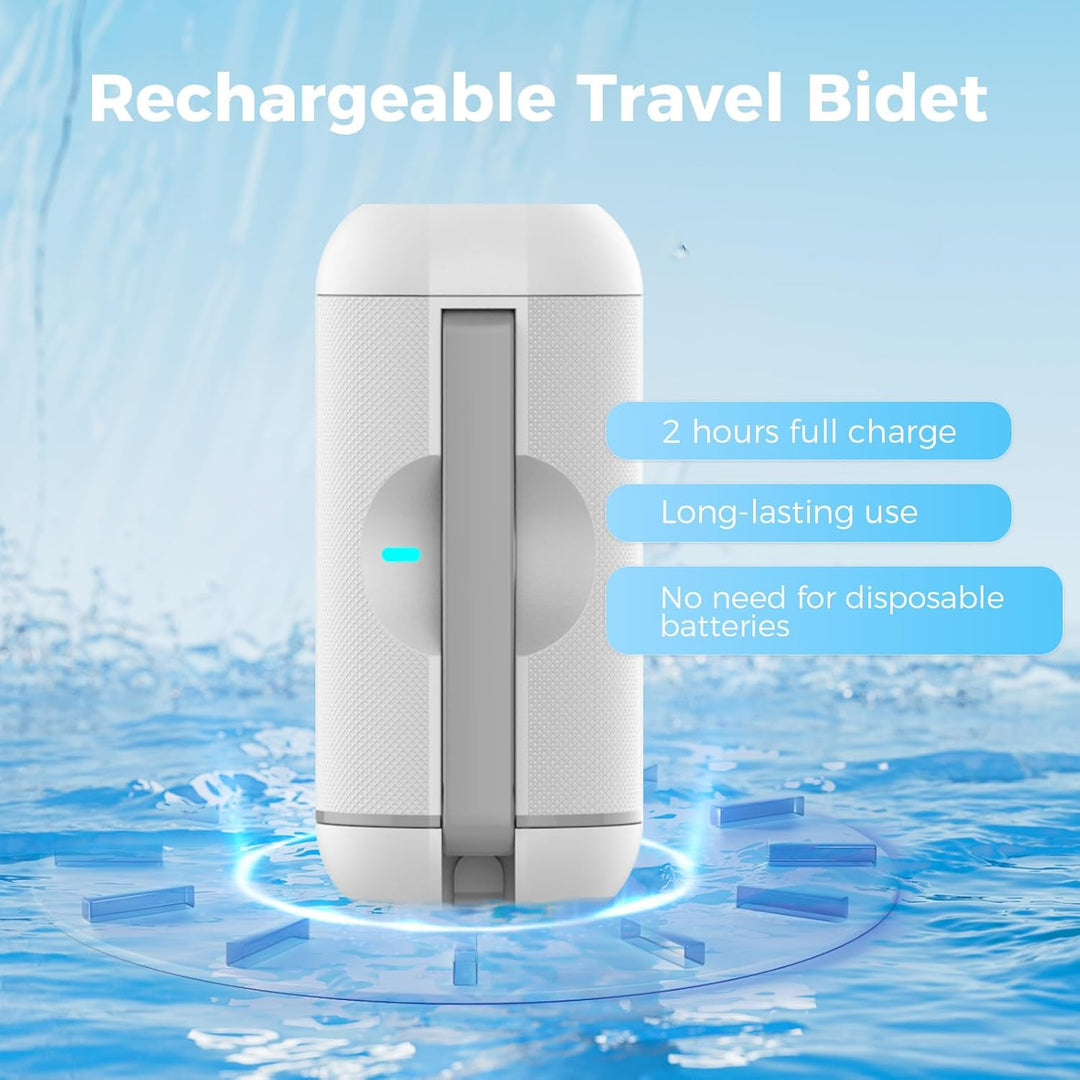 Personal Handheld Bidet Electric Foldable Pocket Spray Rechargeable Portable Smart Travel Bidet (MOQ 10 Sets)