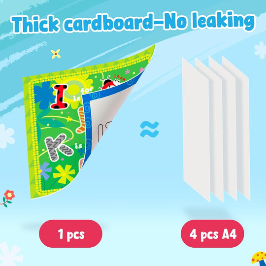 Joycat Colorful Cartoon Writing Magic Water Drawing Book (MOQ 10 Sets)