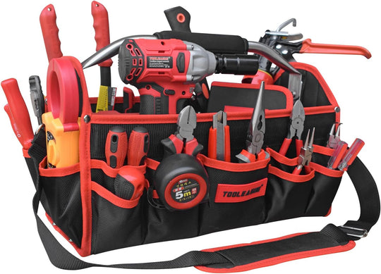 Tool Carrier with Adjustable Shoulder Strap Open Top Veto Tool Bag (MOQ 10 Pcs)