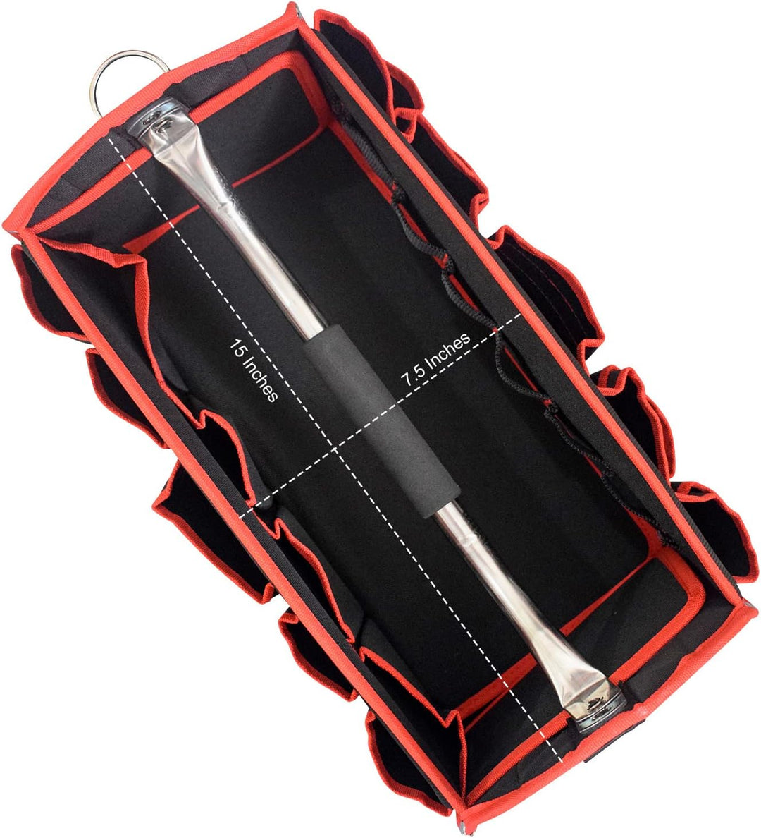 Tool Carrier with Adjustable Shoulder Strap Open Top Veto Tool Bag (MOQ 10 Pcs)