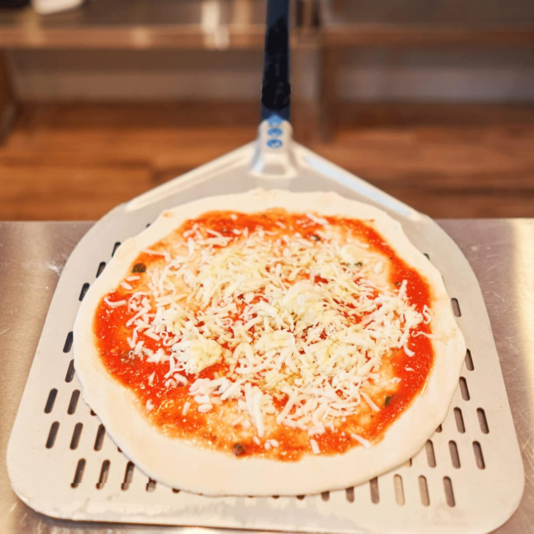 Pizza long Peel Perforated Pizza Shovel Aluminum Brick Oven Detachable