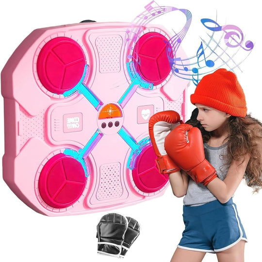 Smart Music Boxing Machine with Boxing Gloves,Home Bluetooth Boxing Machine Trainer Wall Mounted (MOQ 10 Sets)