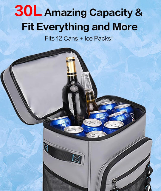Waterproof Insulated Cooler Backpack Insulated Leakproof Thermal Cooler (MOQ 10 Sets)