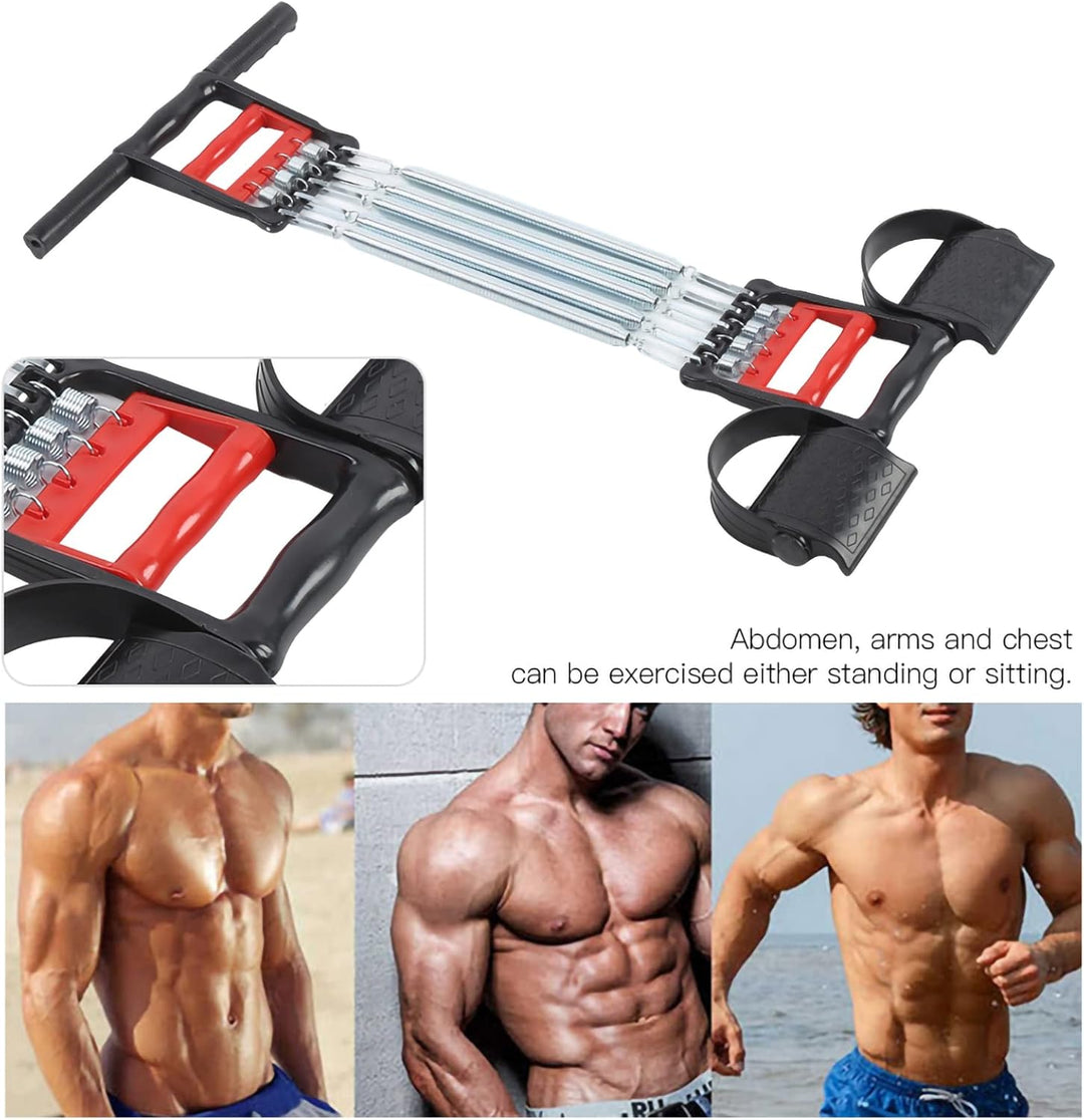 3 in 1 Chest Clip Muscle Pedal Spring Chest Expander , Pedal Puller (MOQ 10 Sets)
