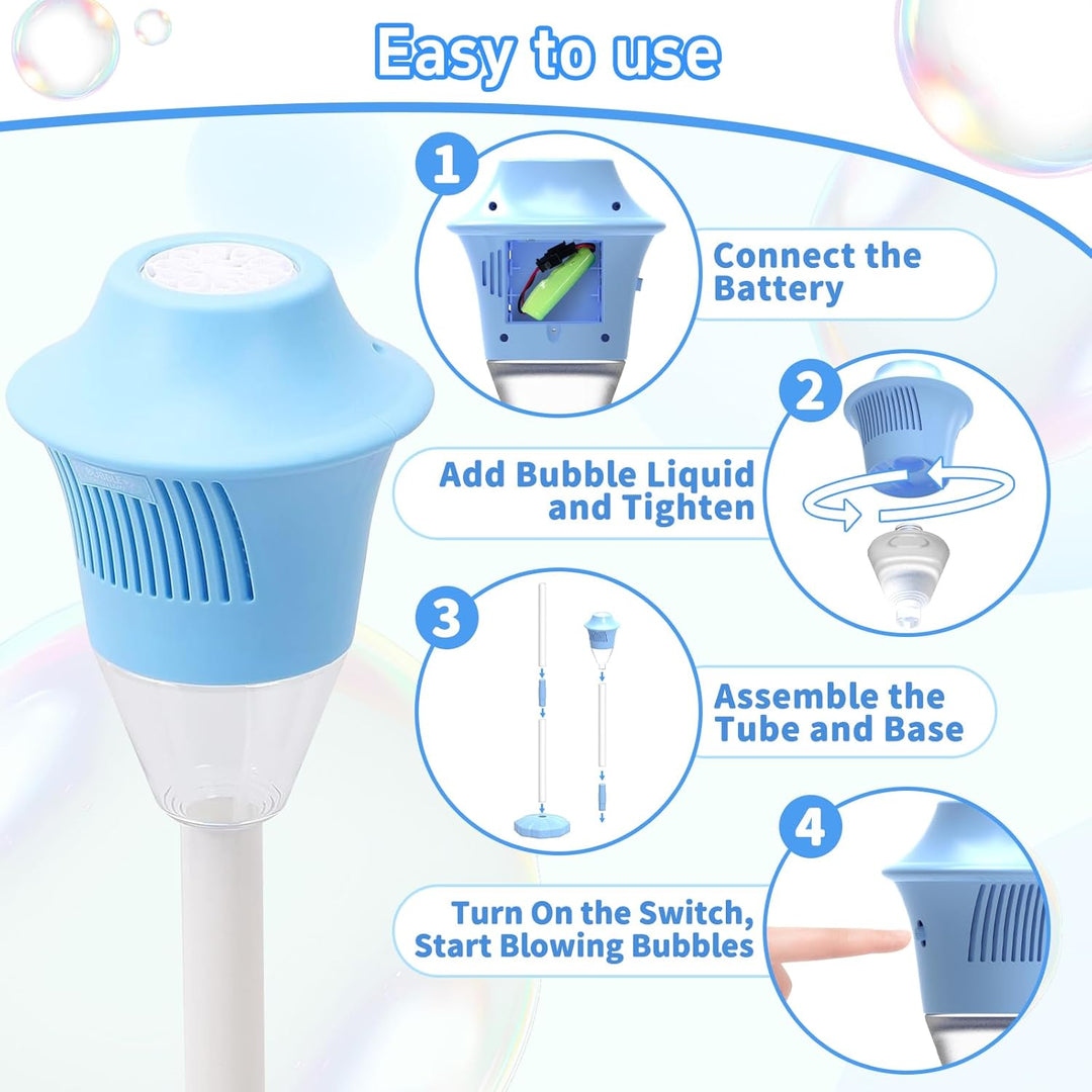 Automatic Standing Bubble Maker Machine Height Adjustable (MOQ 10 Sets)