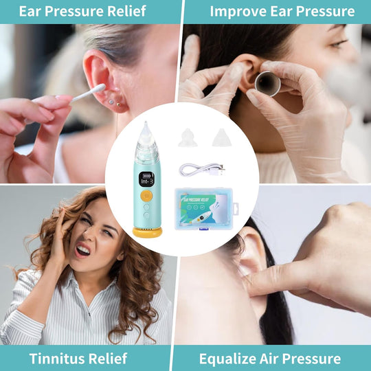 Eustachian Tube Unclogger Ear Pressure Relief Device Tube Exerciser for Air Travel (MOQ 10 Sets)