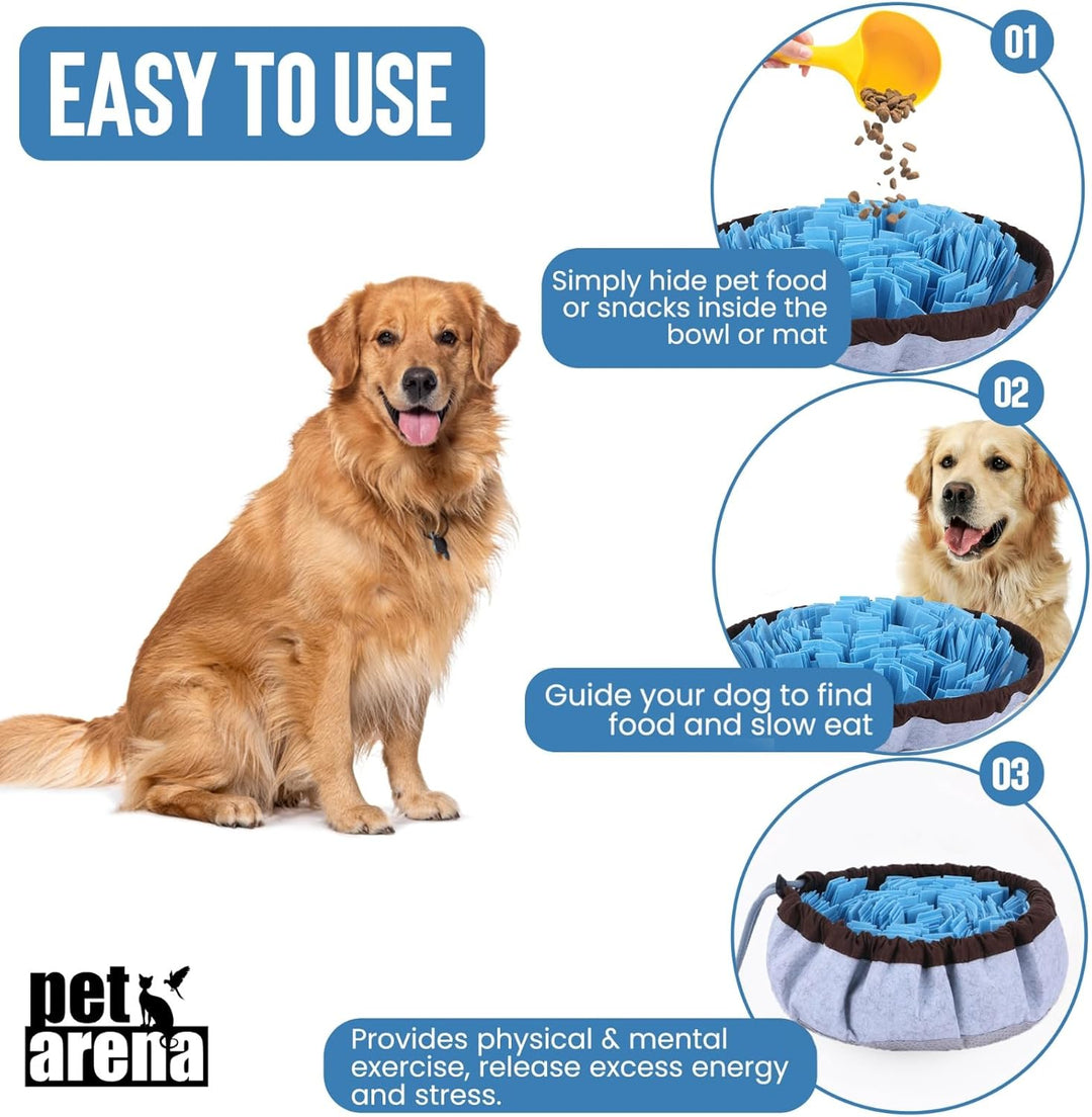 Adjustable Interactive Puzzle Toy for Large & Small Breed Slow Feeder