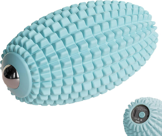 Yoga Fitness Deep Massage Relax Olive Fascia Silicone Massage Ball Roller for Arm Foot Body Waist