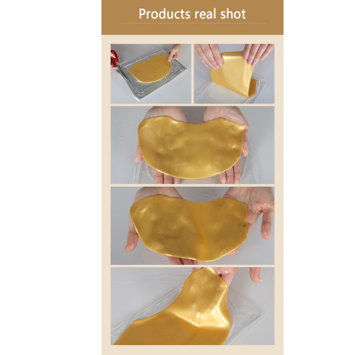 Gold 24k collagen neck mask sheet patch Moisturizer lifting anti wrinkle