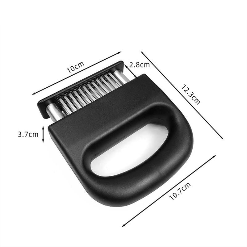 Meat Tenderizer Tool with 48 Stainless Steel Needle Blades