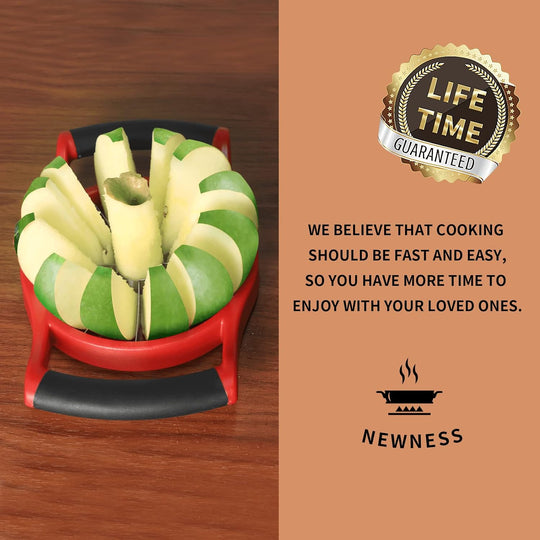 Durable Heavy Duty Apple Corer Greatly Quicken Slicing Apple Divider, Wedger, Fruits & Vegetables Slicer for Apple, Pear