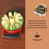 Durable Heavy Duty Apple Corer Greatly Quicken Slicing Apple Divider, Wedger, Fruits & Vegetables Slicer for Apple, Pear(10 Pack)