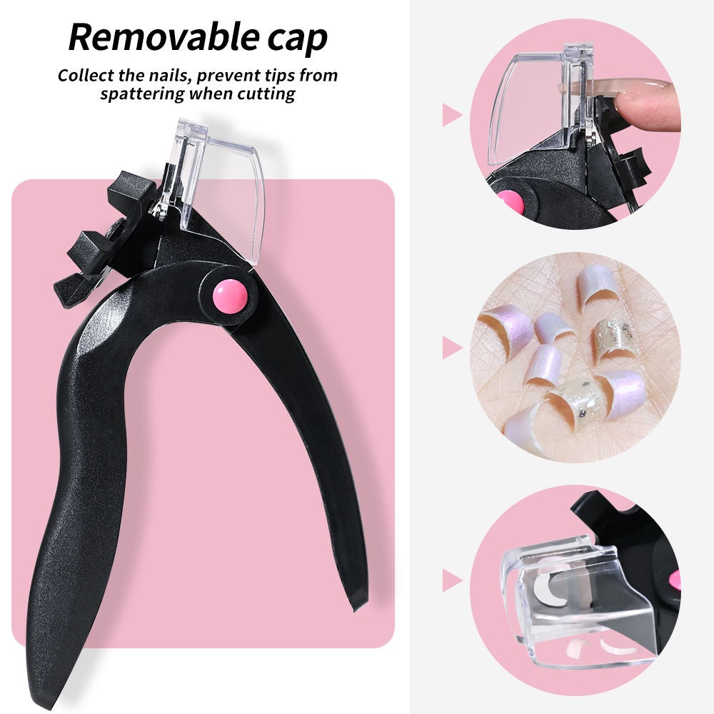 Acrylic Nail Clipper Adjustable Stainless Steel Cutter