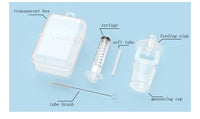 High Quality 10ml Pacifier Feeder Syringe Type Silicone Baby Medicine Pacifier Baby Feeding Set(Bulk 3 Sets)