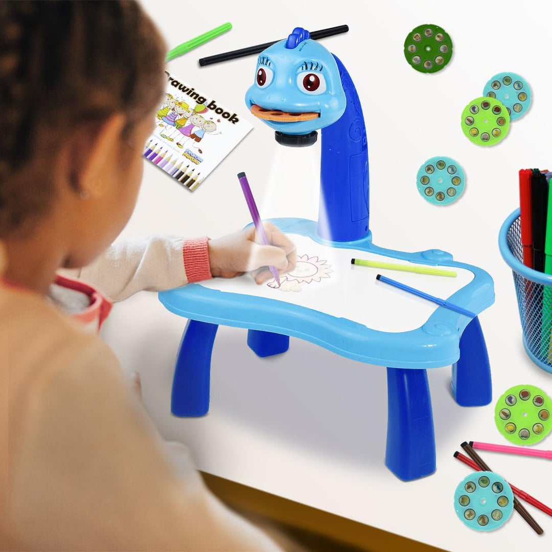 Perfect gift Trace and Drawing Projector Table for Kids Toy with Light & Music, Child Smart Projector Sketcher Desk, Learning Projection Painting Machine for Boy Girl 3-8 Years Old