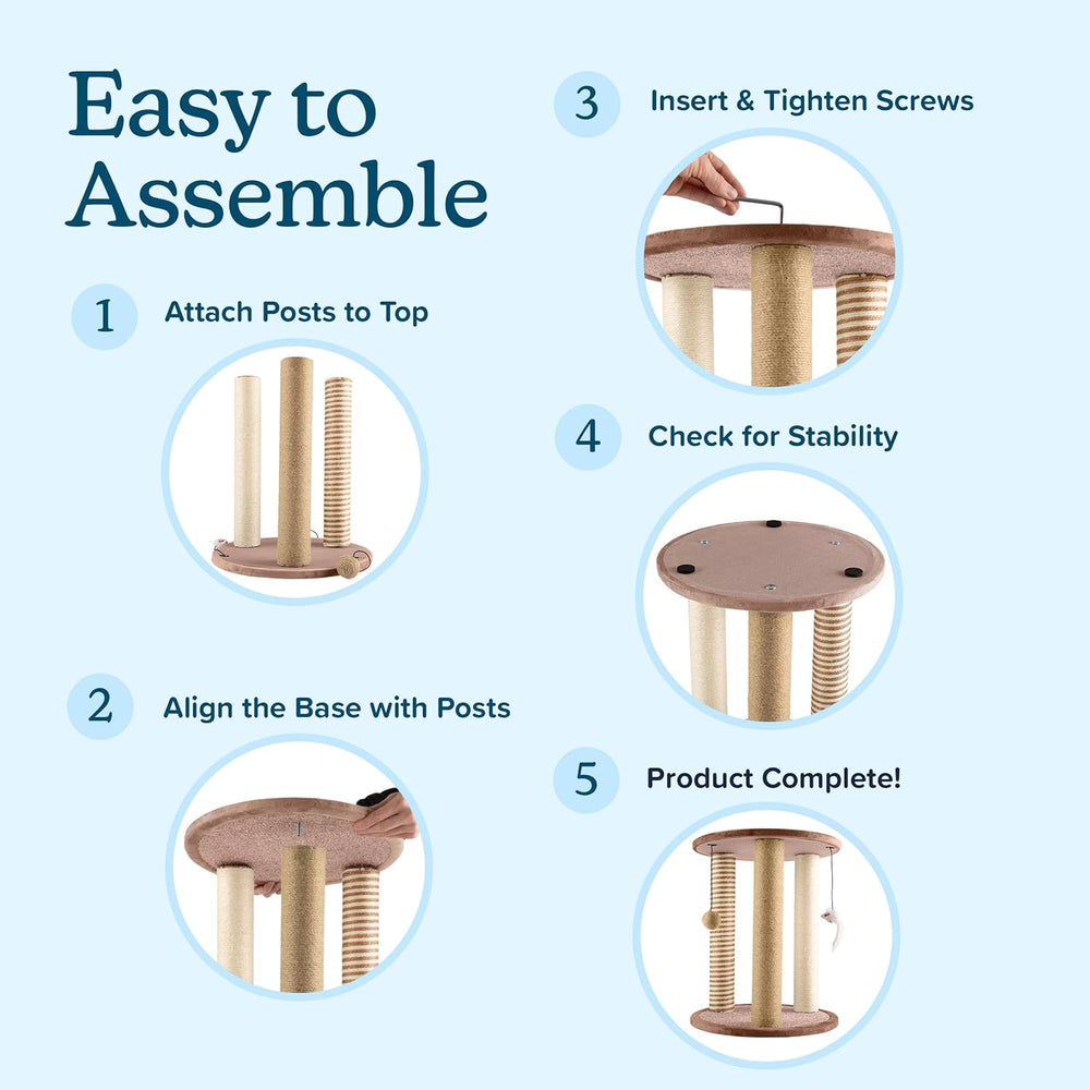 Furniture Scratching Deterrent for Indoor Cats Pad Base and Perch (MOQ 10 Sets)