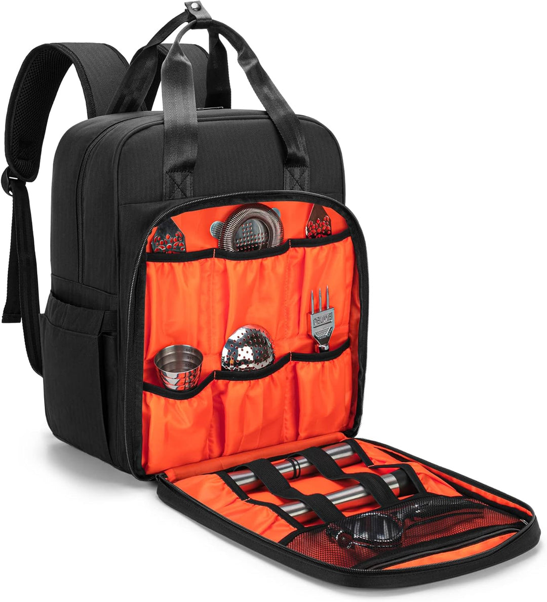 Bartender Carrying Bag for Home Indoor Outdoor Patio Party (MOQ 10 PCS)